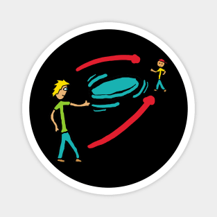 Frisbee Flying Disc Magnet